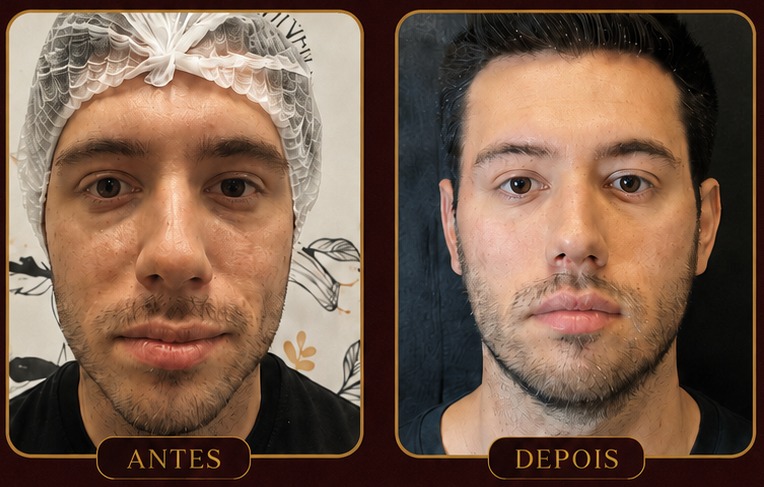 Antes e depois — Ultraformer + Preenchimento na Clínica Metamorphosis
